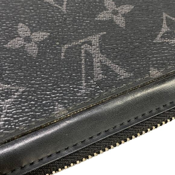 Louis Vuitton LOUIS VUITTON M61698 Monogram Eclipse Zippy XL  Louis Vuitton Zippy XL (canvas) Long Wallet M61698 Monogram Eclipse